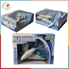 Máy bay điều khiển từ xa có đèn led siêu đẹp Aerobus 529-204