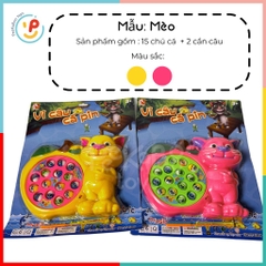 Đồ chơi tuổi thơ Vỉ Câu Cá và Đập Cá PeeKaPaw Toys