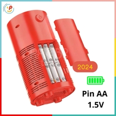 (Tết 2024) Máy tạo bong bóng dùng pin có nhạc đèn siêu đẹp