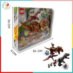 Trọn bộ Set 2 hộp lắp ráp Công viên Khủng Long Animal Park 86 - 93 mảnh ghép 82028
