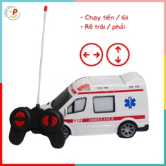 Xe cứu thương điều khiển từ xa cho bé có đèn 688