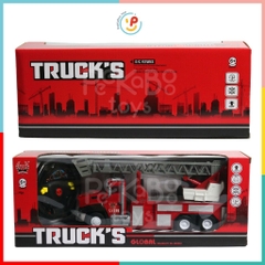 Xe cứu hỏa xe thang nâng điều khiển từ xa dùng pin