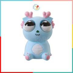 Đồ chơi thú bóp xả stress chất liệu nhựa dẻo khủng long mắt lồi gấu trúc panda mắt lồi PeeKaPaw Toys