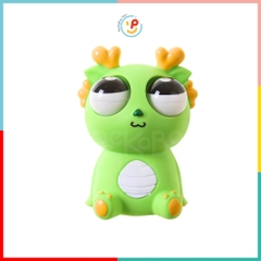 Đồ chơi thú bóp xả stress chất liệu nhựa dẻo khủng long mắt lồi gấu trúc panda mắt lồi PeeKaPaw Toys
