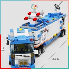 Bộ xếp hình City Robocop Super Police LX A401 828 mảnh
