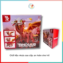 Đồ chơi khủng long 2 đầu có âm thanh và đèn 897 PeeKaPaw Toys