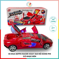 Đồ chơi xe đua Seppo Racer xoay 360 độ dùng pin có nhạc đèn 193-19