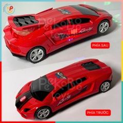 Đồ chơi xe đua Seppo Racer xoay 360 độ dùng pin có nhạc đèn 193-19