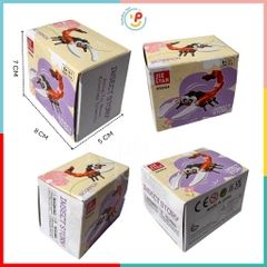 Đồ Chơi Xếp Hình 3D Các Loài Côn Trùng hộp 8cm 21 mảnh – Peekapaw Toys