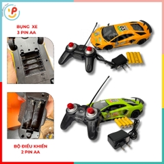 Xe đua thể thao chất liệu cao cấp điều khiển từ xa có dây sạc 2032