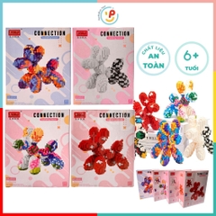 Đồ chơi xếp hình 3D hình chú chó nhiều màu 68552
