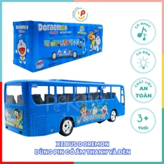 Đồ chơi xe buýt dùng pin có âm thanh và đèn 3858A-2 PeeKaPaw Toys