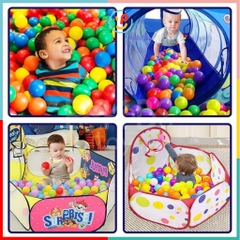 Túi bóng nhựa nhiều màu 10 trái 20 trái peekapaw toys