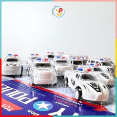 Đồ chơi vỉ 12 chiếc xe cảnh sát xe cứu thương chạy trớn 225-7716A PeeKaPaw
