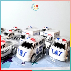 Đồ chơi vỉ 12 chiếc xe cảnh sát xe cứu thương chạy trớn 225-7716A PeeKaPaw