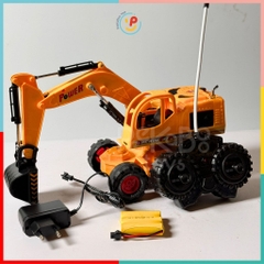 Xe cẩu công trình điều khiển dùng pin sạc 9988 Peekabootoys