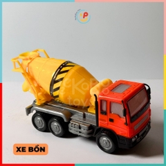 (Hàng VN) Xe công trình hạng nặng dùng pin CÓ ĐÈN NHẠC XOAY VÒNG khi lái 268 Peekabootoys