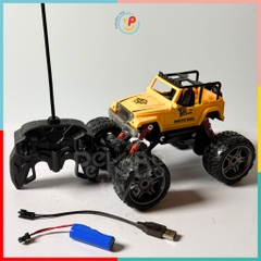 Xe leo núi địa hình điều khiển MONSTER TRUCK dùng pin sạc 627 Peekabootoys