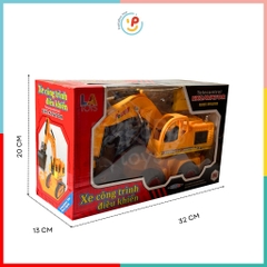 Xe cẩu công trình điều khiển dùng pin sạc 9988 Peekabootoys