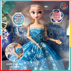 Búp bê công chúa Elsa và phụ kiện hộp lớn 54cm 2048 Peekabootoys