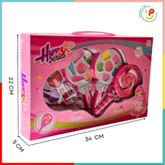 Đồ chơi trang điểm make up phấn mắt son cho bé Lollipop 6895 Peekabootoys