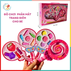 Đồ chơi trang điểm make up phấn mắt son cho bé Lollipop 6895 Peekabootoys