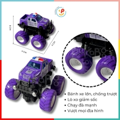 Xe địa hình leo núi chạy trớn mini nhiều màu sắc chất liệu cao cấp PeeKaPaw Toys