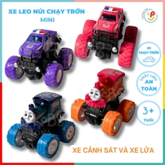 Xe địa hình leo núi chạy trớn mini nhiều màu sắc chất liệu cao cấp PeeKaPaw Toys