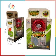 Đồ chơi con quay YoYo hợp kim nhẫn thú chuyên nghiệp tốc độ cao 9516 Peekabootoys