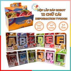 Hộp lắp ráp robot bằng 12 chữ cái Deformation Tycoon 395 Peekabootoys