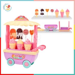 Vỉ đồ chơi xe bán kem bánh pizza 3391 Peekabootoys