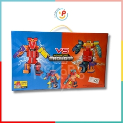 Hộp lắp ráp robot bằng 12 chữ cái Alphabet Bot Robot AB36 Peekabootoys