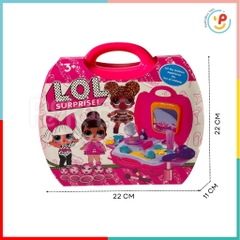 Đồ chơi vali trang điểm make up làm đẹp cho bé LOL 836 PeeKaPaw Toys