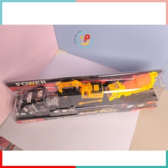 Mô hình xe kéo đầu lớn kèm xe cẩu xe bồn 65 cm 666-15 peekabootoys