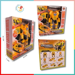 Hộp lắp ráp Robot biến hình xe tải máy bay ARMORED WARRIORS 8001 peekabootoys