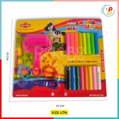 Đồ chơi thủ công nặn đất sét ép vỉ 3 kích cỡ PeeKaPaw Toys