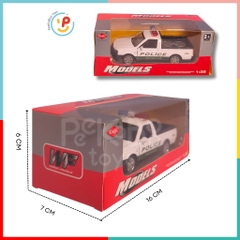 Hộp xe mô hình cảnh sát chạy trớn có sẵn pin đèn và âm thanh 998-5 peekabootoys