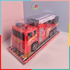 Mô hình xe cứu hỏa xe thang nâng chạy trớn 40 cm 2037 peekabootoys