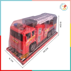 Mô hình xe cứu hỏa xe thang nâng chạy trớn 40 cm 2037 peekabootoys