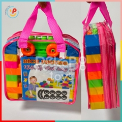 Túi lắp ráp xếp hình khối sáng tạo cho bé phát triển tư duy PeeKaPaw Toys