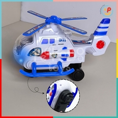 Đồ chơi máy bay cảnh sát dùng pin Police Super Helicopter 777-27 peekabootoys
