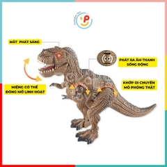 Khủng long điều khiển từ xa có hiệu ứng âm thanh 6670 peekabootoys
