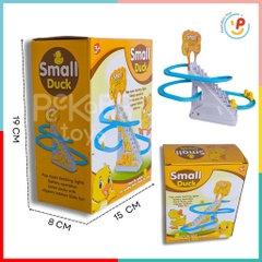 Đồ chơi cầu trượt vịt vàng leo thang 3 tầng có đèn có nhạc 2021 PeeKaPaw