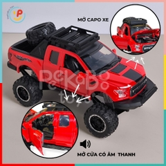 Xe địa hình Jeep chạy trớn chất liệu hợp kim cao cấp mở cửa được 32129 peekabootoys
