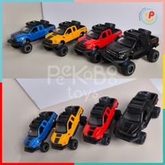 Xe địa hình Jeep chạy trớn chất liệu hợp kim cao cấp mở cửa được 32129 peekabootoys