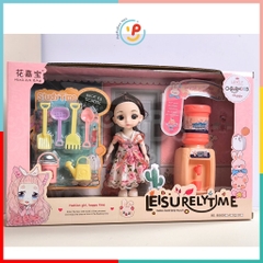 Hộp búp bê có khớp và phụ kiện xích đu 36cm 88508 peekabootoys