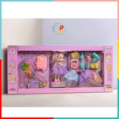 Hộp búp bê có khớp và phụ kiện trang phục 51cm 678-8 peekabootoys