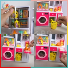 Hộp đồ chơi gia dụng kệ máy giặt ủi đồ cho bé chất liệu cao cấp 818-236 Peekabootoys