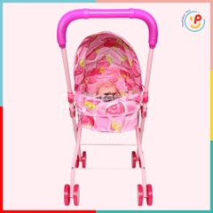 Bộ đồ chơi búp bê xe đẩy biết nói 8816-190 PeekabooToys