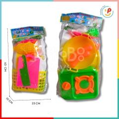 Túi đồ chơi nhà bếp nấu ăn Bích Phương nhiều chi tiết kích cỡ hàng Việt Nam PeeKaPaw Toys